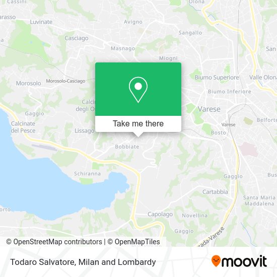 Todaro Salvatore map