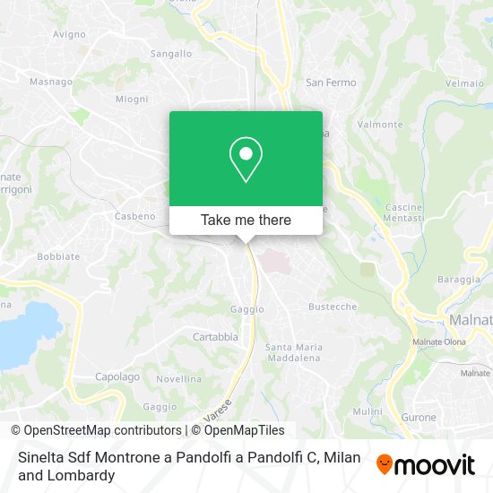 Sinelta Sdf Montrone a Pandolfi a Pandolfi C map