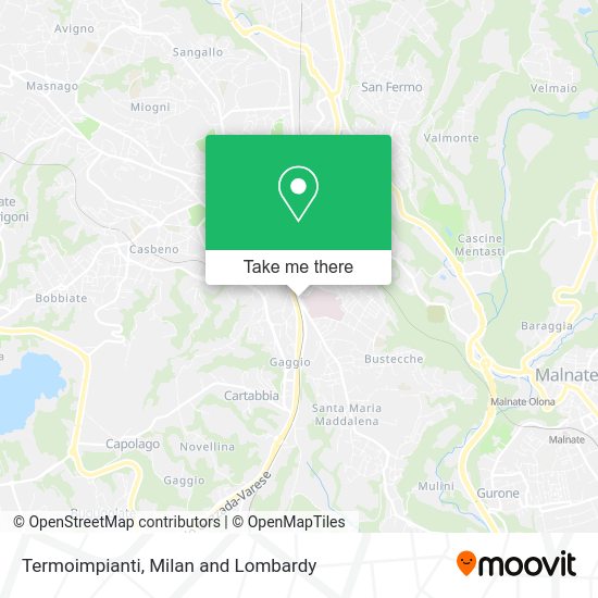 Termoimpianti map