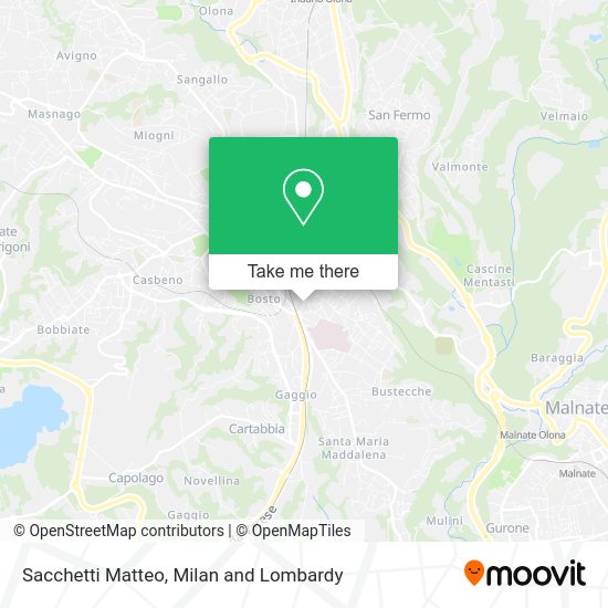 Sacchetti Matteo map