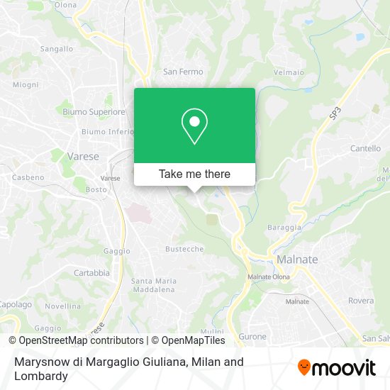 Marysnow di Margaglio Giuliana map
