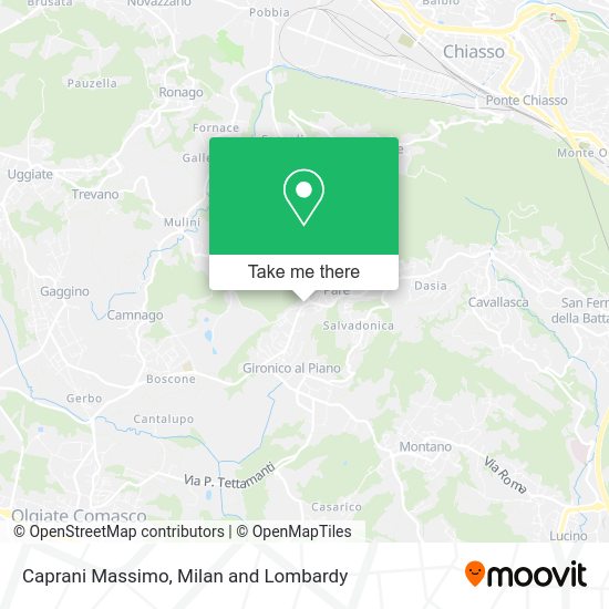 Caprani Massimo map