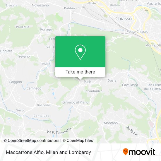 Maccarrone Alfio map