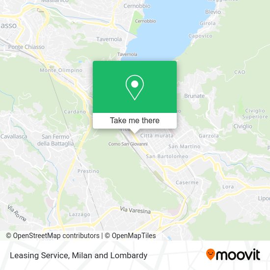 Leasing Service map