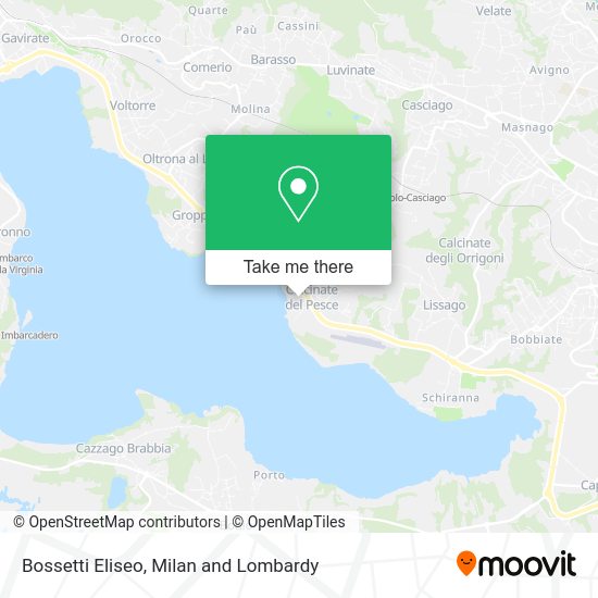 Bossetti Eliseo map