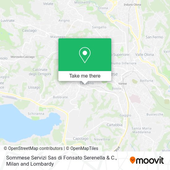 Sommese Servizi Sas di Fonsato Serenella & C. map