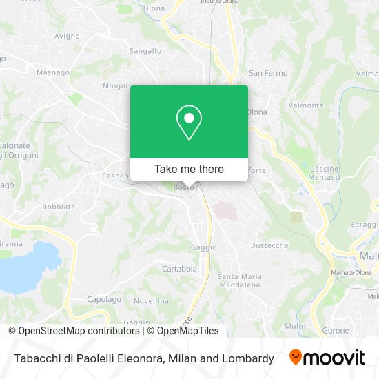 Tabacchi di Paolelli Eleonora map