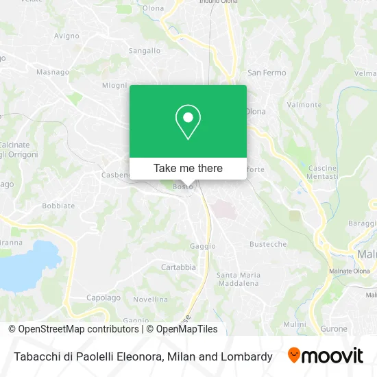 Tabacchi di Paolelli Eleonora map