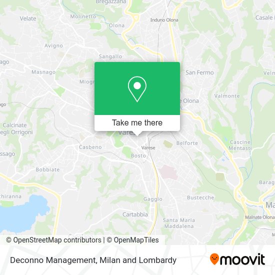 Deconno Management map