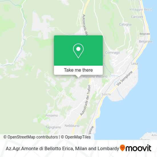 Az.Agr.Amonte di Bellotto Erica map