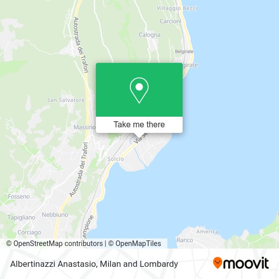 Albertinazzi Anastasio map