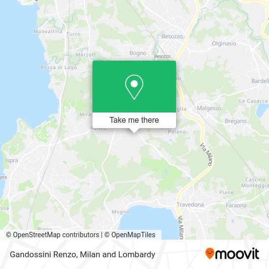 Gandossini Renzo map