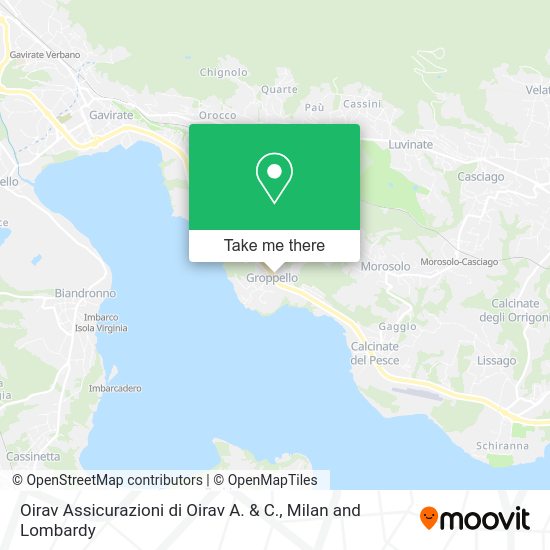 Oirav Assicurazioni di Oirav A. & C. map