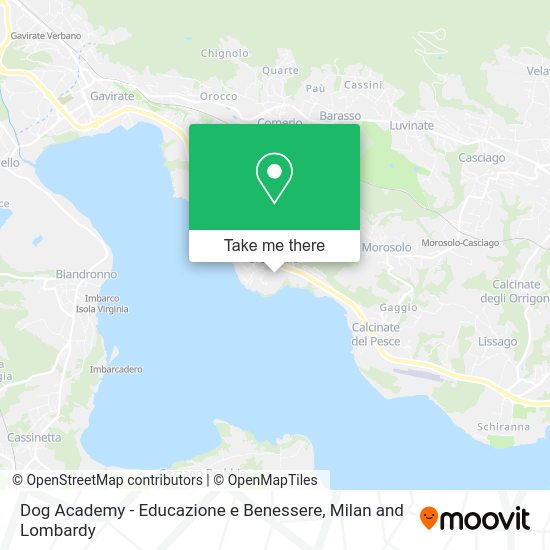 Dog Academy - Educazione e Benessere map