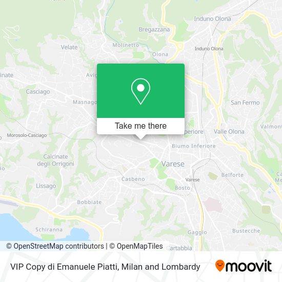VIP Copy di Emanuele Piatti map