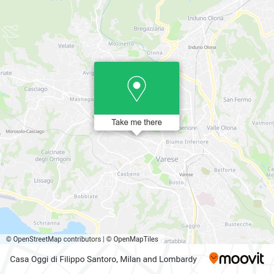 Casa Oggi di Filippo Santoro map