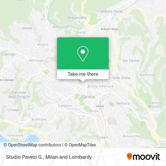 Studio Pavesi G. map