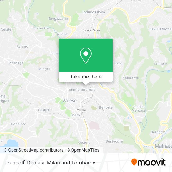 Pandolfi Daniela map
