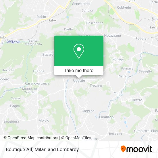 Boutique Alf map