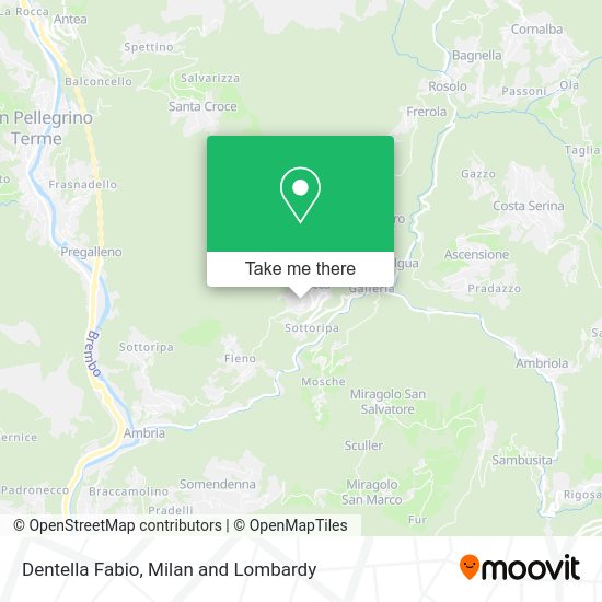 Dentella Fabio map