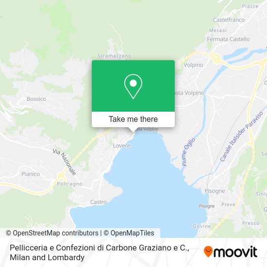 Pellicceria e Confezioni di Carbone Graziano e C. map