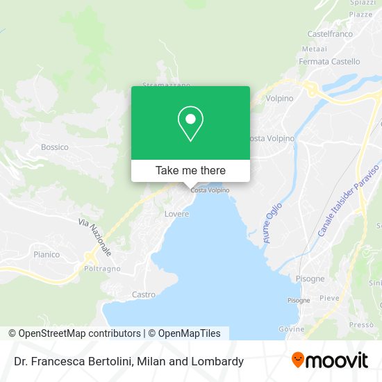 Dr. Francesca Bertolini map