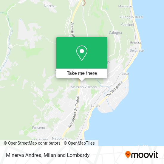 Minerva Andrea map