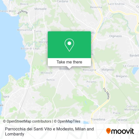 Parrocchia dei Santi Vito e Modesto map