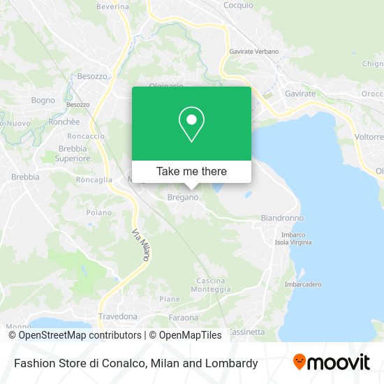 Fashion Store di Conalco map