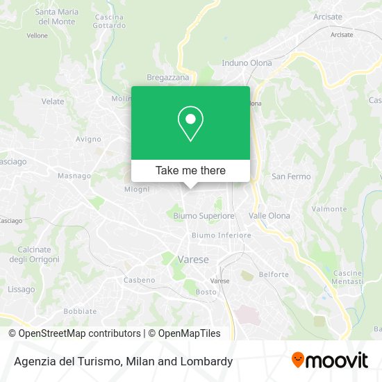 Agenzia del Turismo map