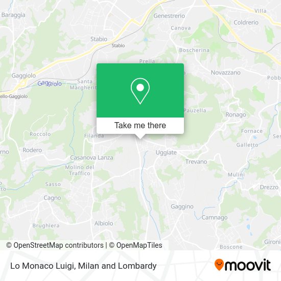 Lo Monaco Luigi map