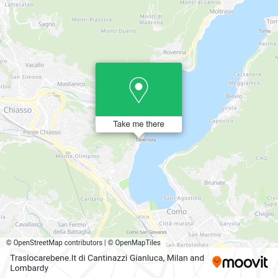 Traslocarebene.It di Cantinazzi Gianluca map
