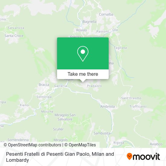Pesenti Fratelli di Pesenti Gian Paolo map