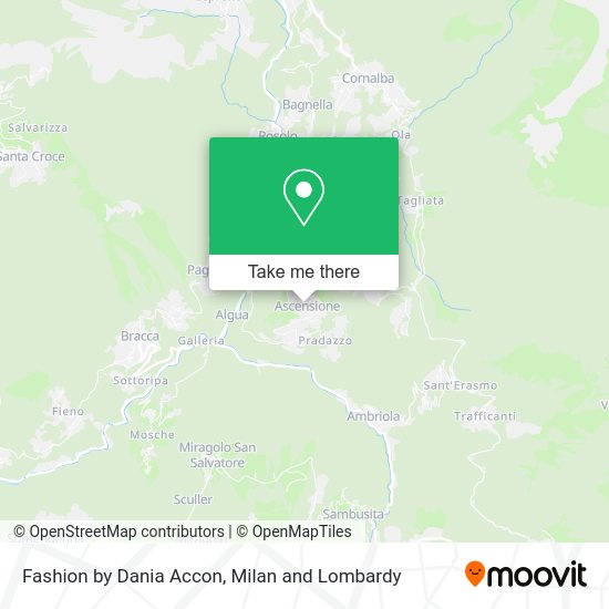 Fashion by Dania Accon map