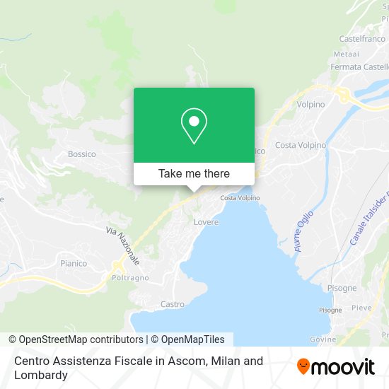 Centro Assistenza Fiscale in Ascom map