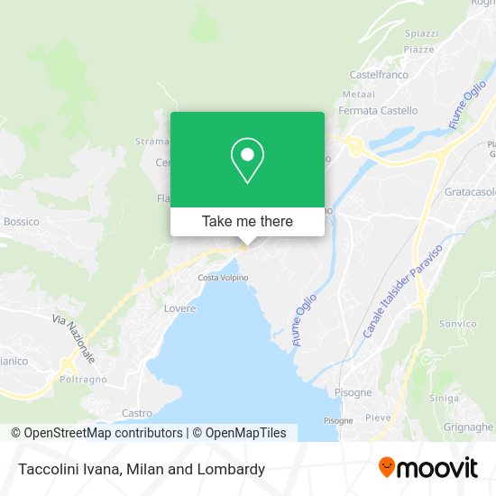 Taccolini Ivana map