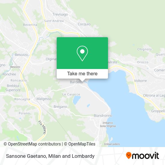 Sansone Gaetano map