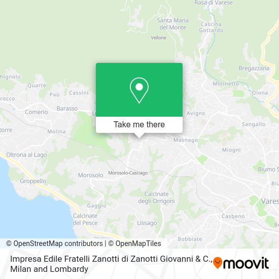 Impresa Edile Fratelli Zanotti di Zanotti Giovanni & C. map