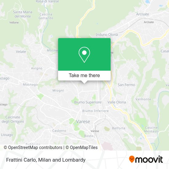 Frattini Carlo map