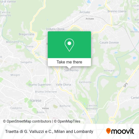 Traetta di G. Valluzzi e C. map