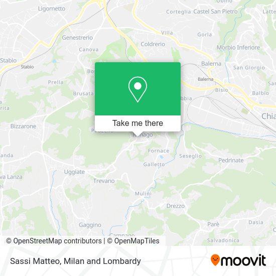 Sassi Matteo map