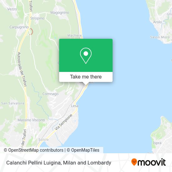 Calanchi Pellini Luigina map