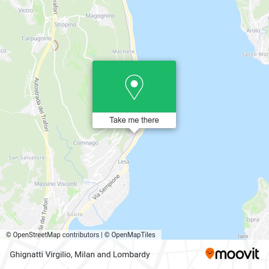 Ghignatti Virgilio map