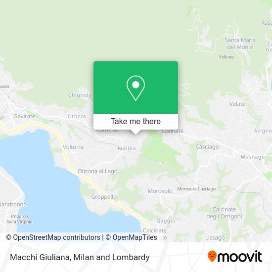 Macchi Giuliana map