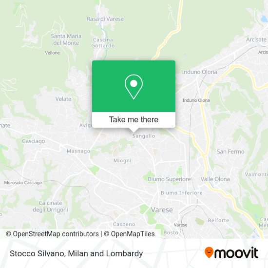 Stocco Silvano map