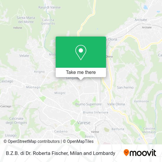 B.Z.B. di Dr. Roberta Fischer map