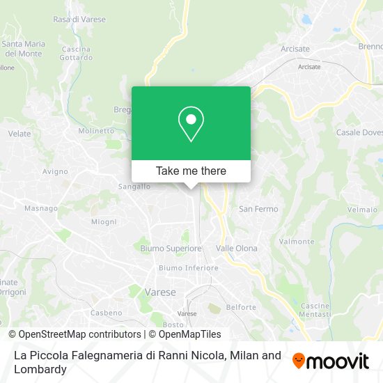 La Piccola Falegnameria di Ranni Nicola map