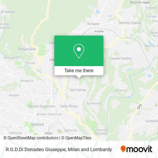 R.G.D.Di Donadeo Giuseppe map