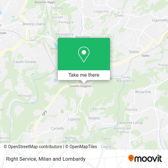 Right Service map