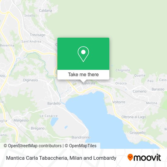 Mantica Carla Tabaccheria map